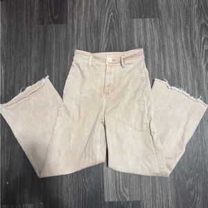 Oat New York Wide-Leg High-Rise Jeans